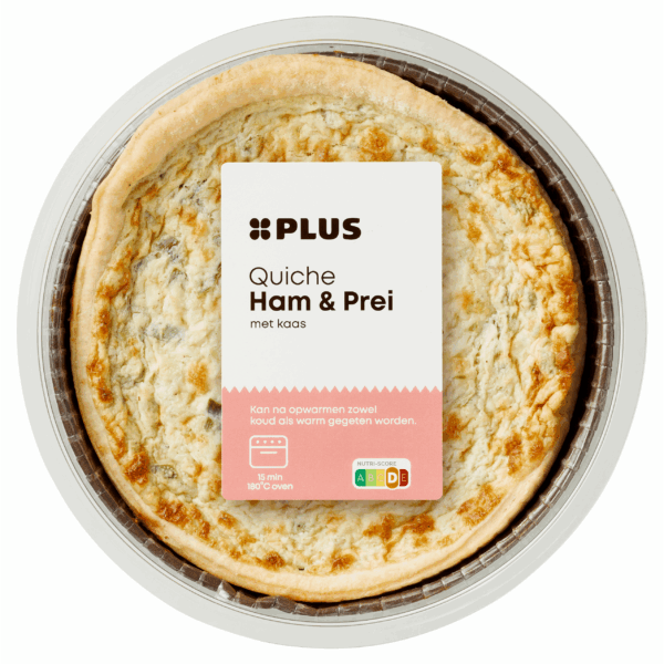 PLUS Quiche Ham & Prei - PLUS