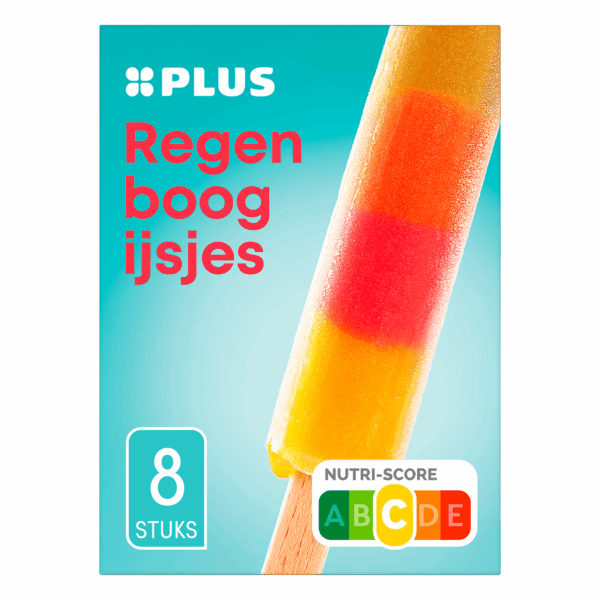 PLUS Regenboogijsjes - PLUS