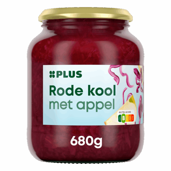 PLUS Rode kool met appel - PLUS
