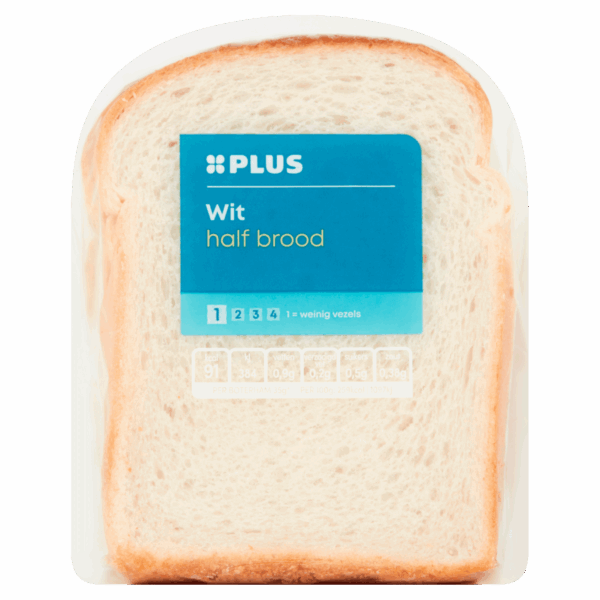 PLUS Rond Wit Half - PLUS