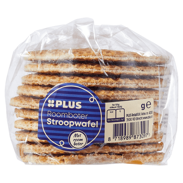 PLUS Roomboter Stroopwafels - PLUS
