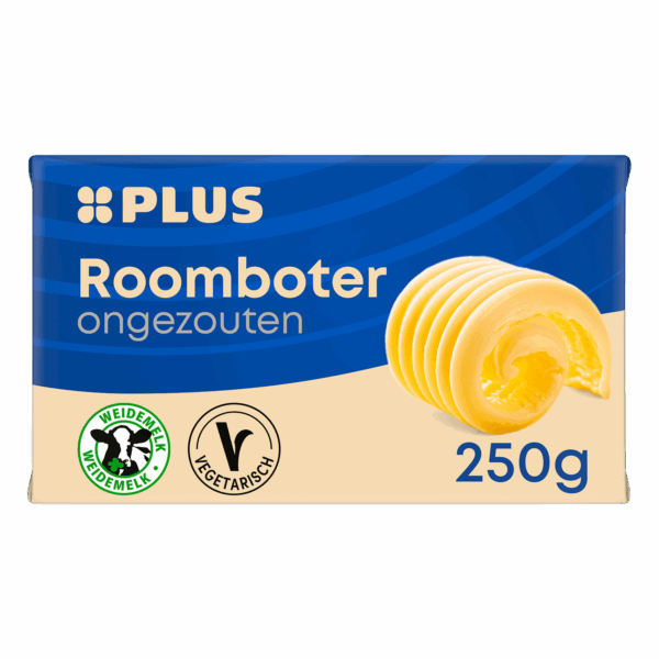 PLUS Roomboter ongezouten - PLUS