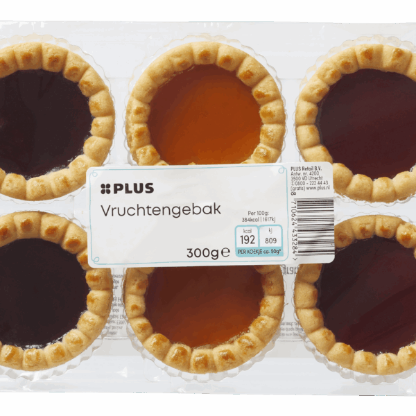 PLUS Roomboter vruchtengebak - PLUS