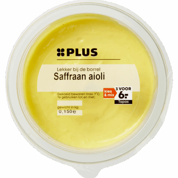 PLUS Saffraan Aïoli - PLUS