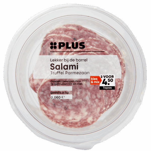 PLUS Salami truffel parmezaan - PLUS