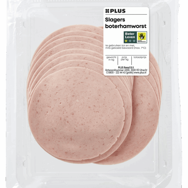 PLUS Slagers Boterhamworst - PLUS