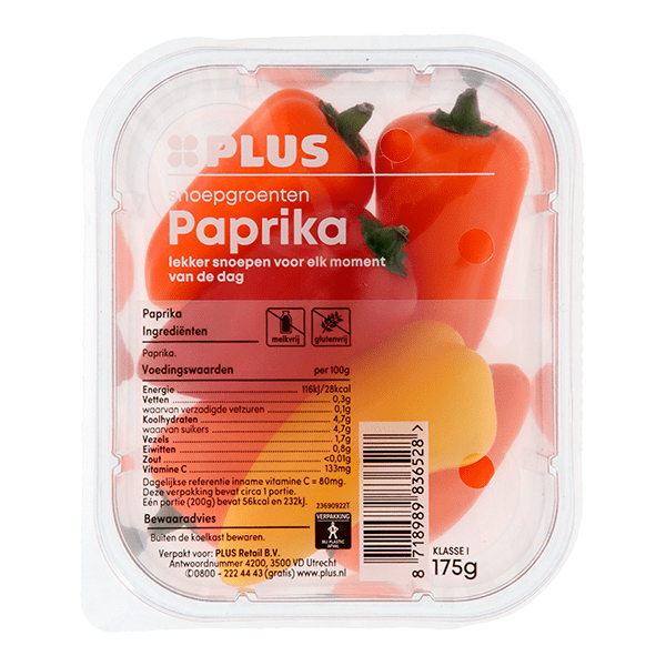 PLUS Snoeppaprika - PLUS