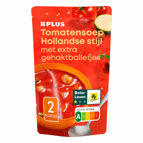 PLUS Soep in zak tomatensoep - PLUS