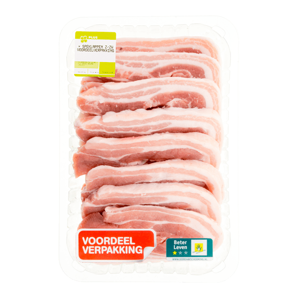 PLUS Speklappen zonder zwoerd - PLUS