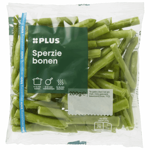 PLUS Sperziebonen gebroken - PLUS