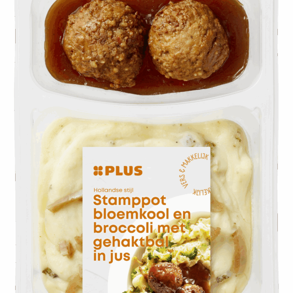 PLUS Stamppot bloemkool broccoli - PLUS