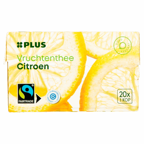 PLUS Thee Citroen Fairtrade - PLUS