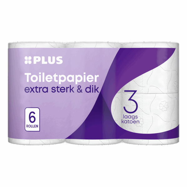 PLUS Toiletpapier Katoen/Parfum - PLUS