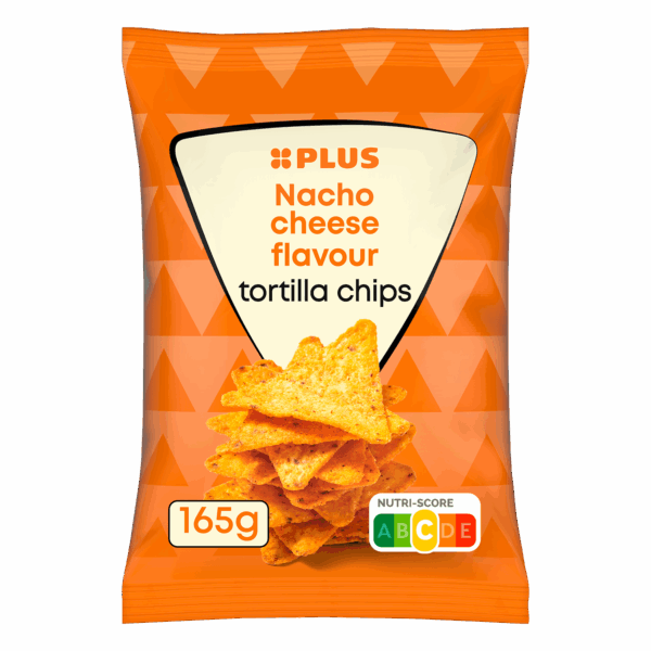 PLUS Tortilla chips nacho cheese - PLUS
