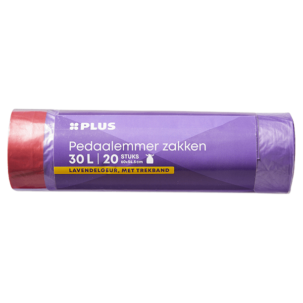 PLUS Trekbandzakken Lavendel 30L - PLUS