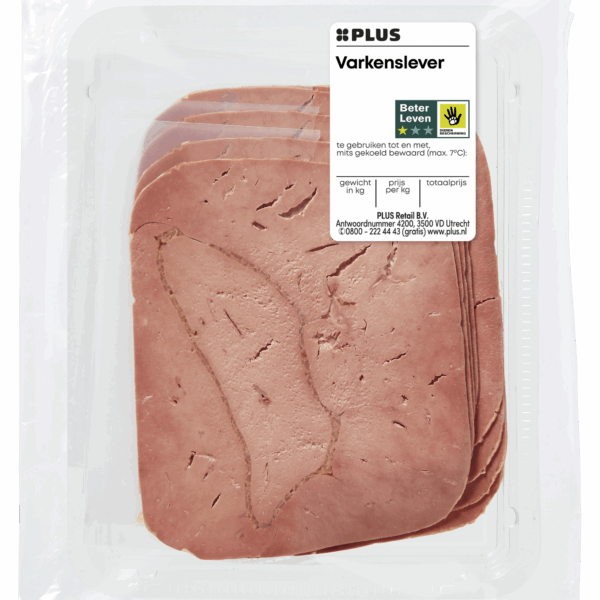 PLUS Varkenslever - PLUS