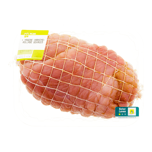 PLUS Varkensrollade mager ongekruid - PLUS