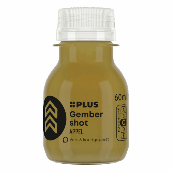 PLUS Vers shot gember appel - PLUS