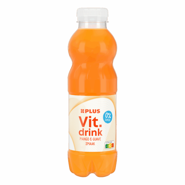 PLUS Vitamin drink mango & guave 0% - PLUS