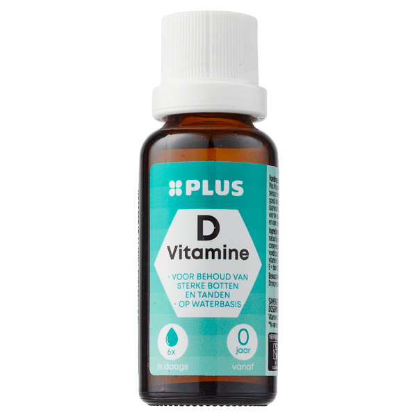 PLUS Vitamine D druppels water - PLUS