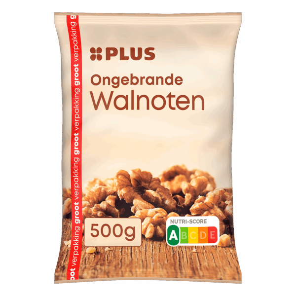 PLUS Walnoten ongebrand ongezouten - PLUS