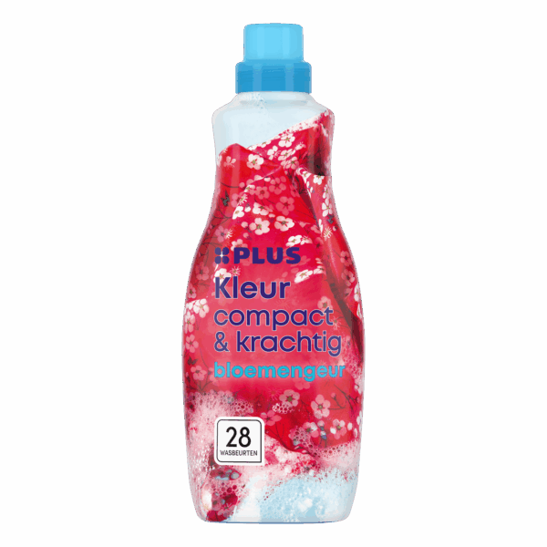 PLUS Wasmiddel compact & krachtig kleur bloem - PLUS