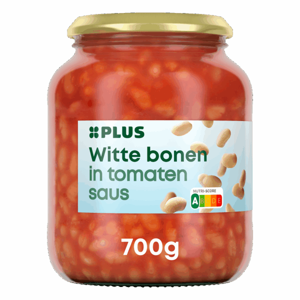 PLUS Witte bonen in tomatensaus - PLUS