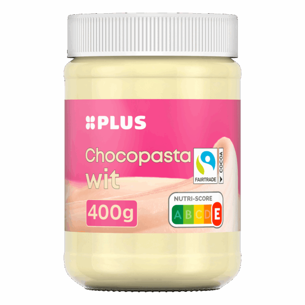 PLUS Witte chocoladepasta Fairtrade - PLUS