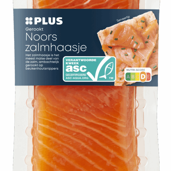 PLUS Zalmhaasje gerookt - PLUS