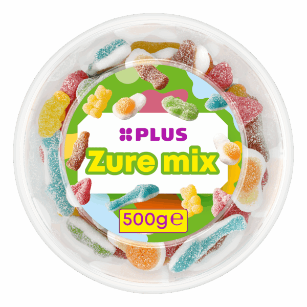 PLUS Zure mix - PLUS