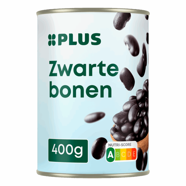 PLUS Zwarte bonen 0% zout toegevoegd - PLUS