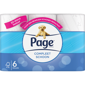 Page Compleet Schoon Toiletpapier - JUMBO