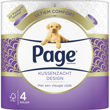 Page Kussenzacht Design Toiletpapier - JUMBO
