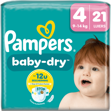 Pampers Baby-Dry Maat 4