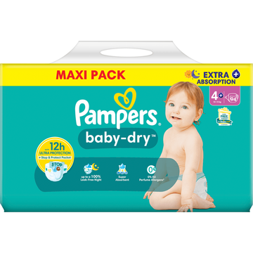 Pampers Baby-Dry Maat 4+