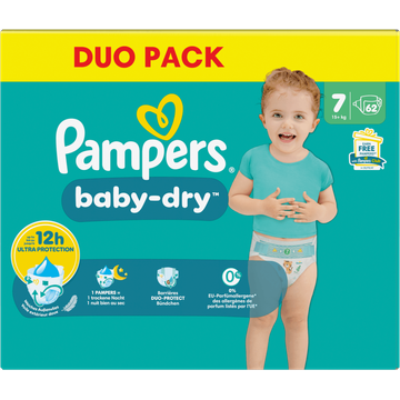 Pampers Baby-Dry Maat 7