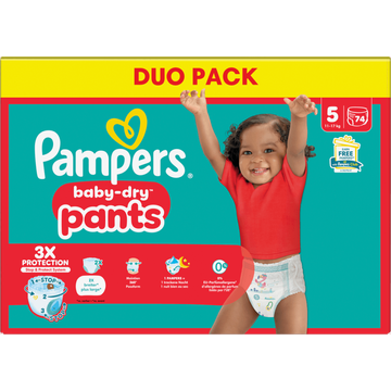 Pampers Baby-Dry Pants Maat 5