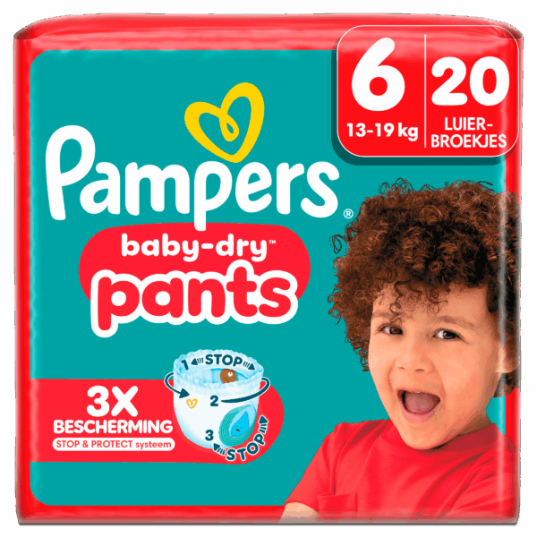 Pampers Baby-Dry Pants Maat 6 Key Size - PLUS