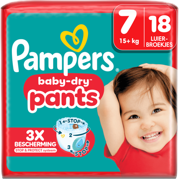 Pampers Baby-Dry Pants Maat 7