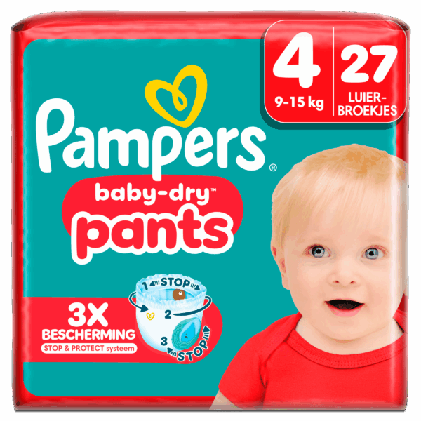 Pampers Baby-dry pants maat 4 key size - PLUS