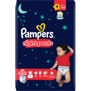 Pampers Night Pants Maat 4
