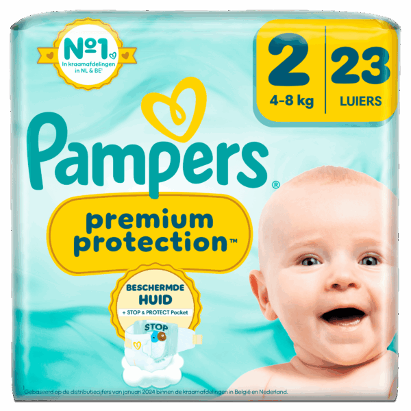 Pampers Premium Protection maat 2 Key size - PLUS