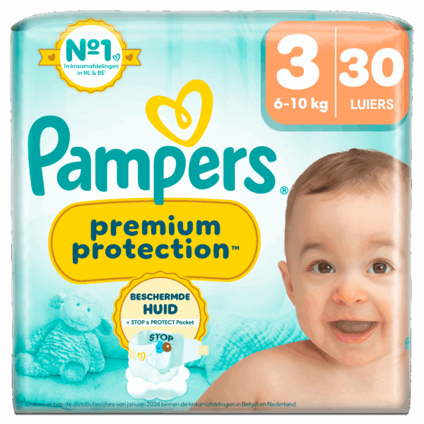 Pampers Premium Protection maat 3 Key size - PLUS