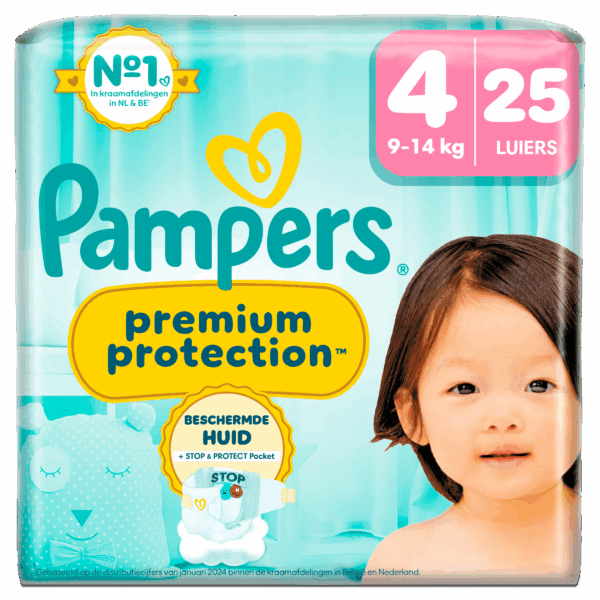 Pampers Premium Protection maat 4 Key size - PLUS