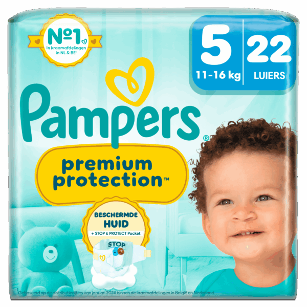 Pampers Premium Protection maat 5 Key size - PLUS