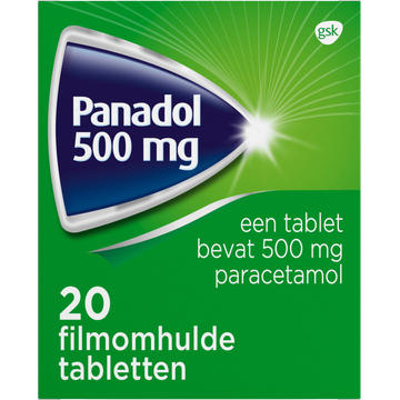 Panadol 500 mg Filmomhulde Tabletten - JUMBO