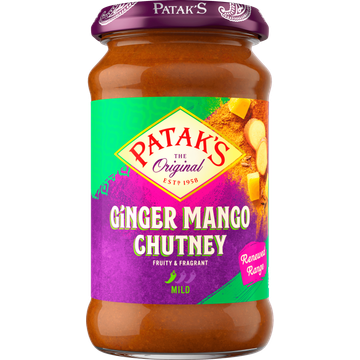 Patak's Ginger Mango Chutney - JUMBO