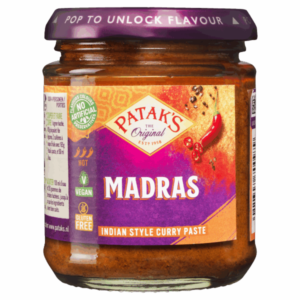 Patak's Madras kruidenpasta - PLUS