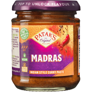 Patak's Original Madras Indiase Kruidenpasta - JUMBO
