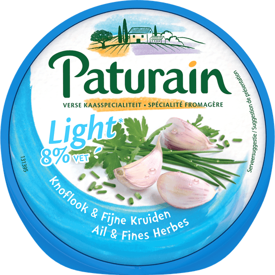 Paturain Knoflook en fijne kruiden light - Dirk